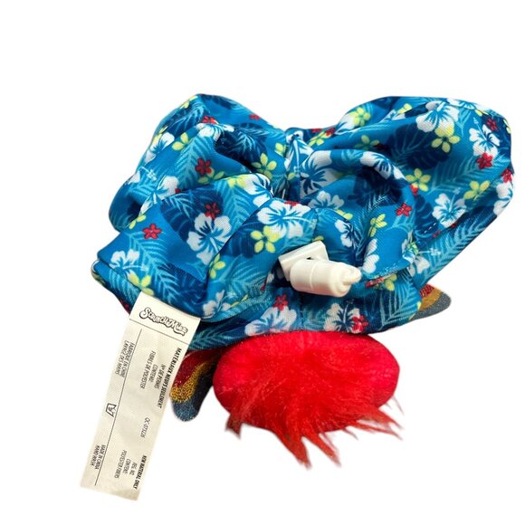 SCRUNCH MIEZ GIANTZ 6" Bird Hair Scrunchie Wear on the Wrist Backpack Clip - Picture 8 of 12